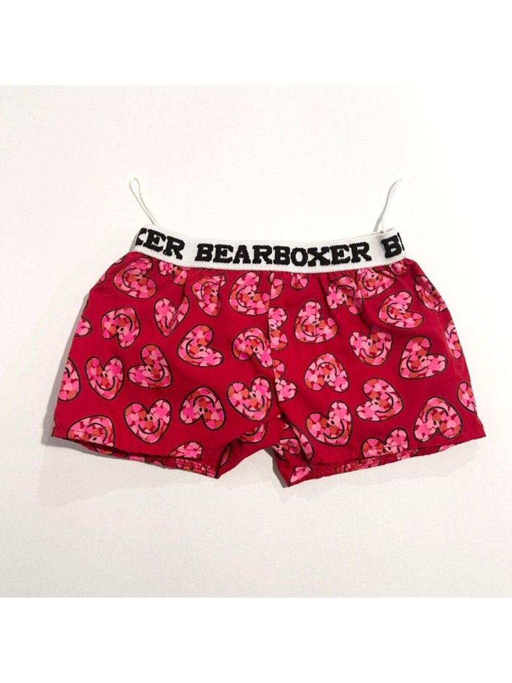 Build-A-Bear Workshop "Bear Boxer" Heart Smileys Valentine's Boxers